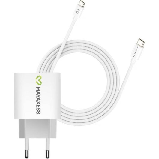 Caricatore Rapido USB 20W Mayaxess con Cavo USB-C