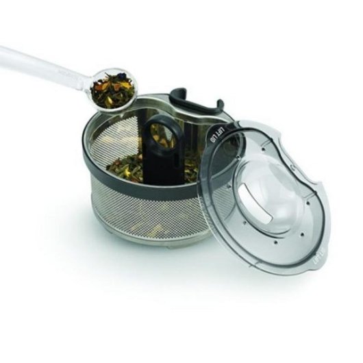 Tetera Sage The Tea Maker 1,5 L Plata Acero Inoxidable y Vidrio
