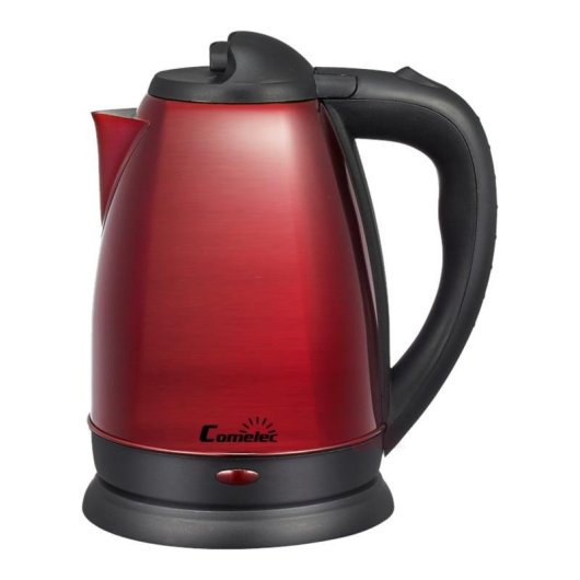 Chaleira elétrica Comelec WK 7315 1,8 L 1800 W Preto Vermelho