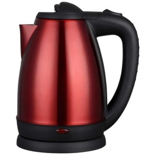 Chaleira elétrica Comelec WK 7315 1,8 L 1800 W Preto Vermelho