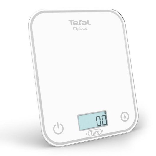 Bilancia Elettronica Cucina Tefal Optiss BC50U0 5kg 0,5g Bianco