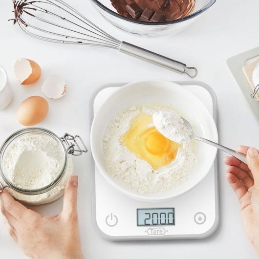 Bilancia Elettronica Cucina Tefal Optiss BC50U0 5kg 0,5g Bianco