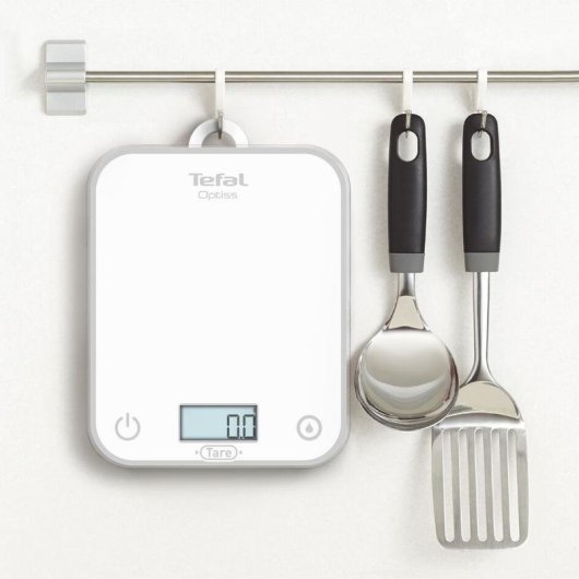 Bilancia Elettronica Cucina Tefal Optiss BC50U0 5kg 0,5g Bianco