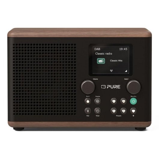 Rádio Portátil Pure Classic H4 DAB+/FM Bluetooth 5.3