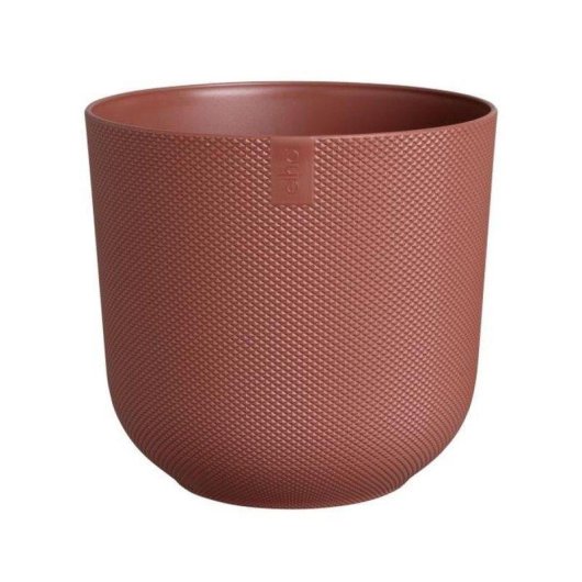 Pot de fleurs Elho Jazz Round Rouge Ø34,5 x 32 cm plastique recyclé