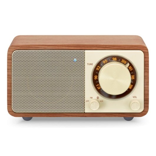 Radio Sangean WR-7 PLUS FM Bluetooth color cereza USB-C 6 W