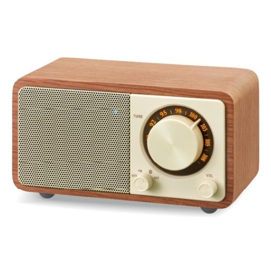 Radio Sangean WR-7 PLUS FM Bluetooth color cereza USB-C 6 W