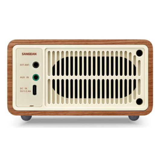 Radio Sangean WR-7 PLUS FM Bluetooth color cereza USB-C 6 W
