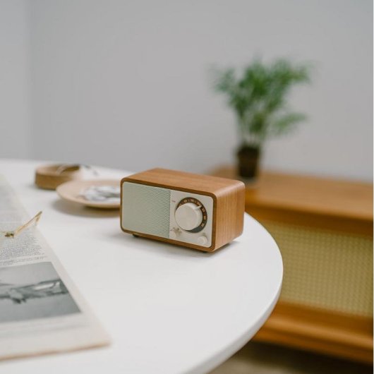 Radio Sangean WR-7 PLUS FM Bluetooth color cereza USB-C 6 W