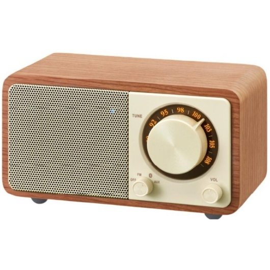 Radio Sangean WR-7 PLUS FM Bluetooth color cereza USB-C 6 W