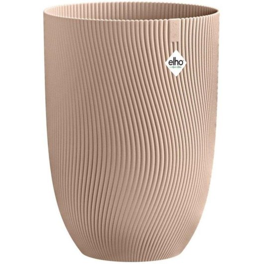 Macetero Elho Sereh High 30 Marrón 22 L Polipropileno Reciclado Resistente UV Heladas