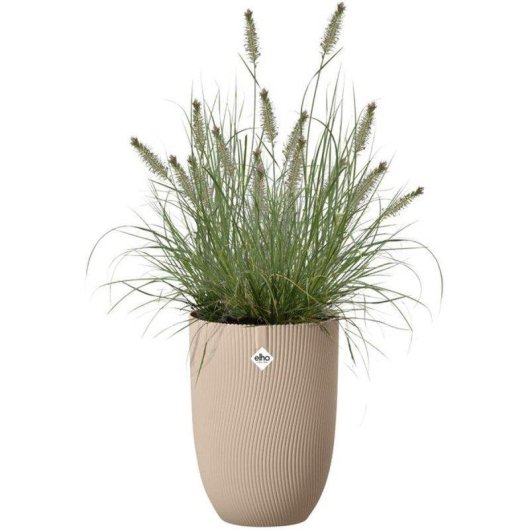 Macetero Elho Sereh High 30 Marrón 22 L Polipropileno Reciclado Resistente UV Heladas