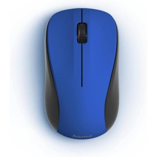 Ratón Hama MW-300 V2 RF inalámbrico 1200 DPI Negro Azul ambidextro