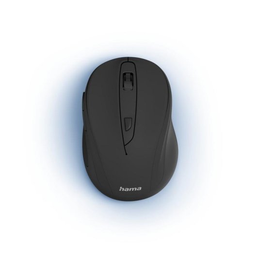 Mouse Hama MW-400 V2 wireless 1600 DPI nero 6 pulsanti destro