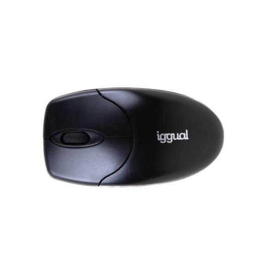 Ratón IGGUAL WOM-BASIC2 RF 1000 DPI Preto Ambidestro Sem Fios