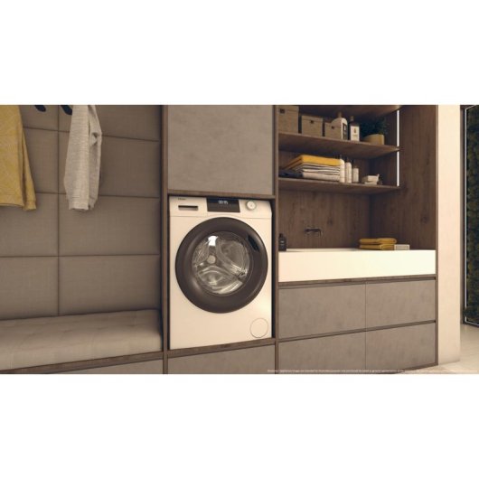 Máquina de Lavar Roupa Haier HW100-BP14929A 10 Kg 1400rpm A Branco Sem Wifi