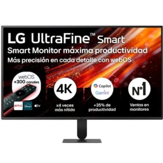 Monitor LG 32U701SB-B 32" UltraHD 4K 60Hz VA Smart TV HDR10 Altavoces Integrados