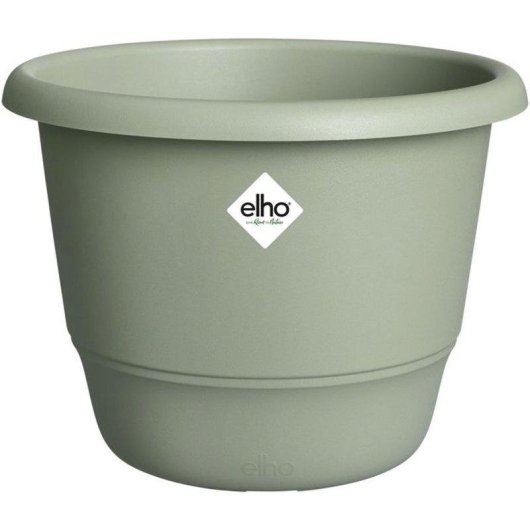 Maceta Exterior Elho Amiga Round 55 Verde 55 L Polipropileno Reciclado