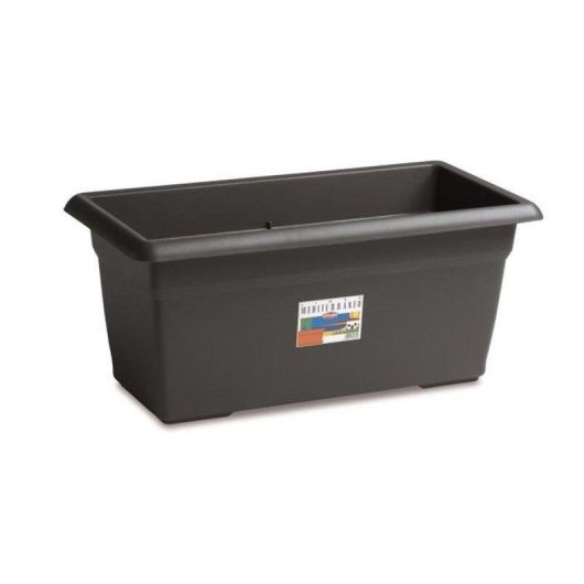 Macédo Stefanplast Mediterraneo Rectangulaire 110L Antracite 100x45x40cm
