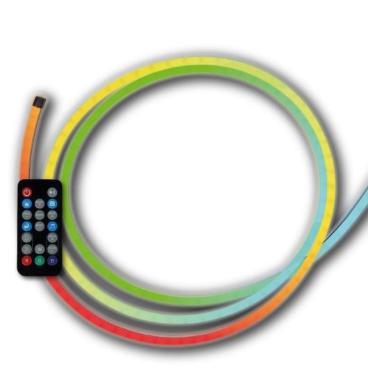 Bandeau Lumineux KONIX Smart Neon Flex 3 m Multicolor avec Télécommande