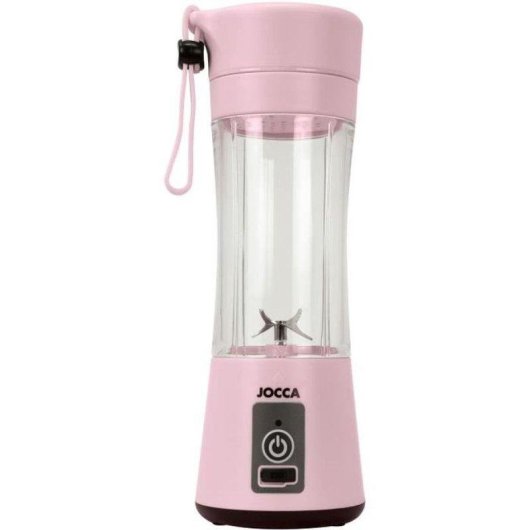 Batidora portátil Jocca Sweet 380 ml 4 cuchillas batería recargable USB
