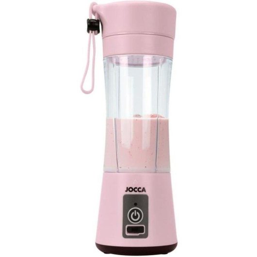 Batidora portátil Jocca Sweet 380 ml 4 cuchillas batería recargable USB