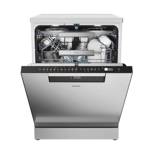 Máquina de Lavar Loiça Haier XF 4A4M4PX 14 Serviços Classe A com Wi-Fi e Secagem Extra