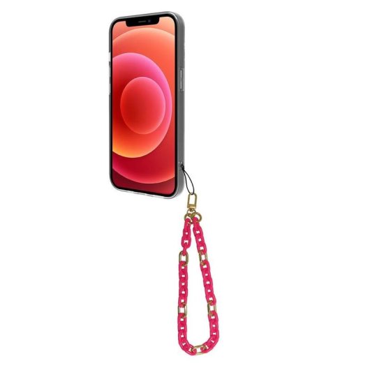 Polsino di Sicurezza Celly JEWELCHAINPKF Rosa per Smartphone