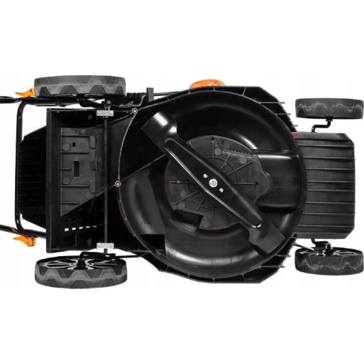 Cortacésped eléctrico Neo Tools 1600W 38 cm con cesto 45 L y mulching