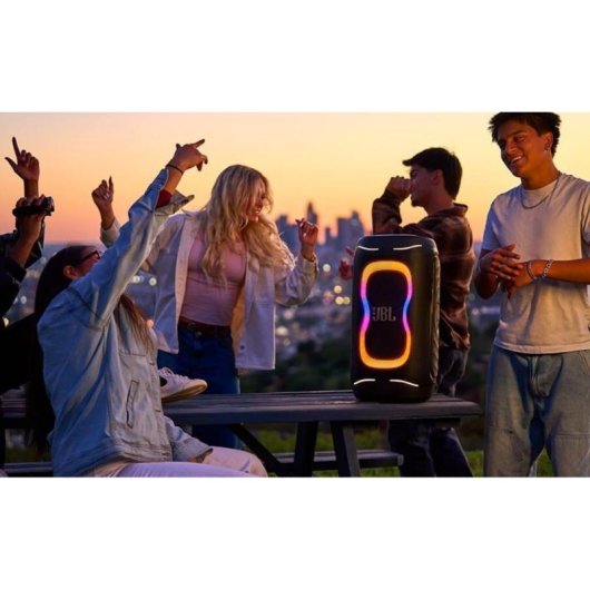 Altavoces JBL PartyBox 130 inalámbricos 200W con luces RGB y batería integrada