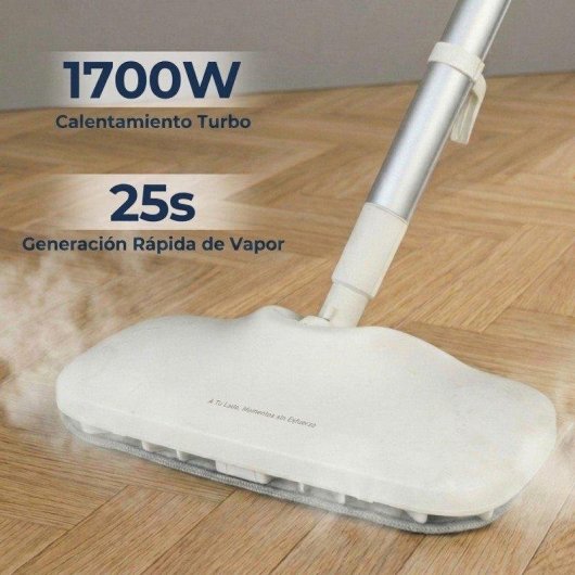 Limpiador a vapor Welltin Steamo X Blanco 3 Bar 135°C 250 ml