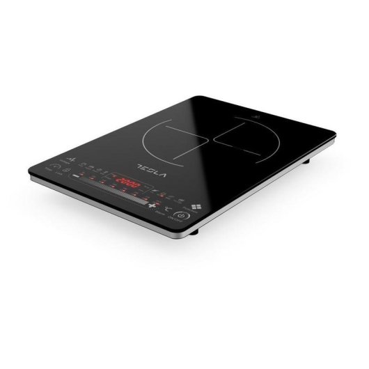 Placa de Inducao Tesla IC400B 2000W Preta Vidro
