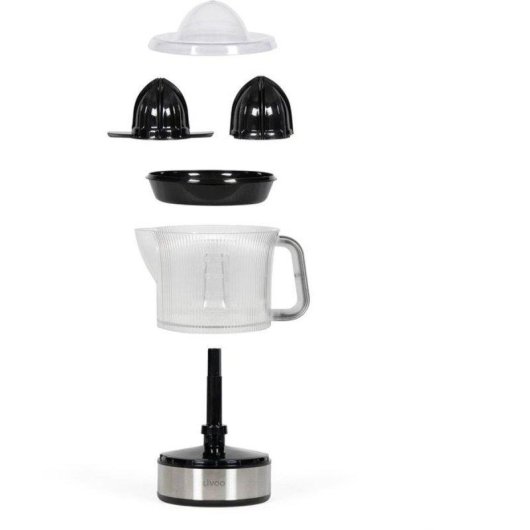 Espremedor Elétrico de Cítricos Livoo DOD210 40W 700ml Preto/Inox