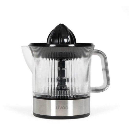Espremedor Elétrico de Cítricos Livoo DOD210 40W 700ml Preto/Inox