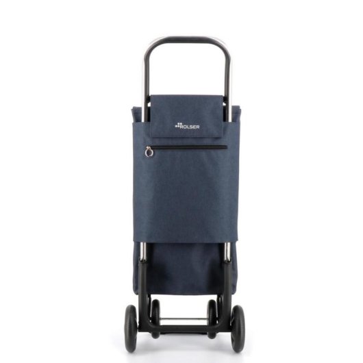 Carro de compras Rolser SBE014 aluminio 2/4 ruedas 44L azul oscuro
