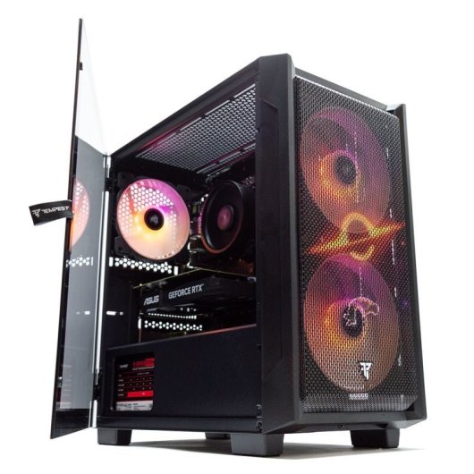 PcCom Lite AMD Ryzen 5 5500 / 16GB / 1TB SSD / RTX 5060 V2 / Windows 11 Home Space