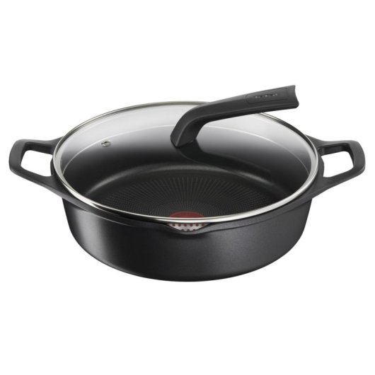 Bratentopf Tefal Robusto E24972 28 cm mit Glasdeckel