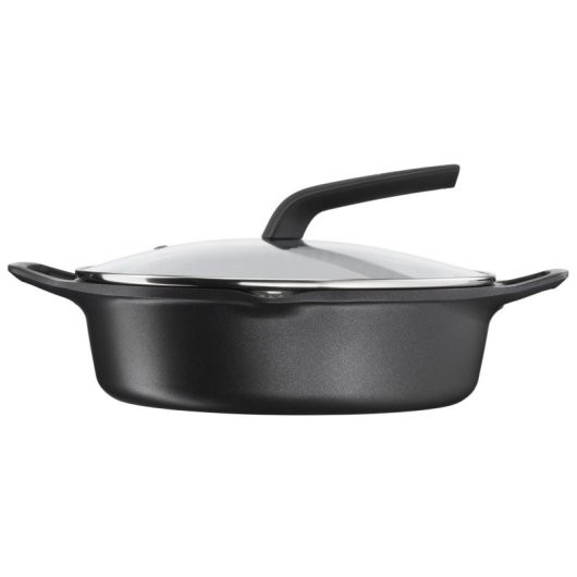 Bratentopf Tefal Robusto E24972 28 cm mit Glasdeckel