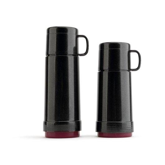 Thermoskanne JATA HTER2100 1L Schwarz Doppelwandig ohne BPA