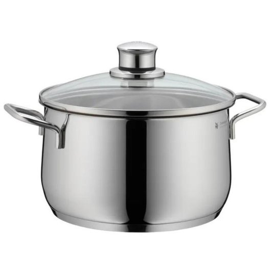 Juego de cacerolas WMF Diadem Plus 4 piezas acero inoxidable inducción