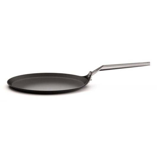 Sartén crepera Valira 4647/25 28 cm Acero inoxidable Negro