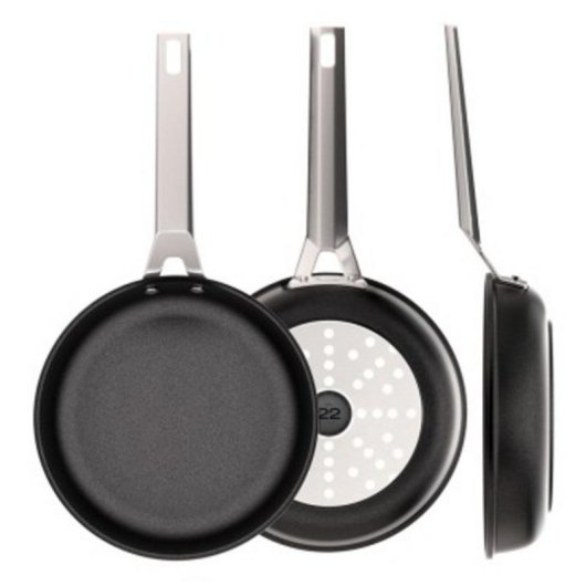 Sartén Multiuso Valira Aluminio Forjado 22 cm Preto