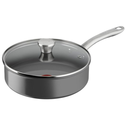 Bratpfanne Tefal Renew+ C4243253 24 cm Keramik Aluminium mit Deckel Thermo-Spot