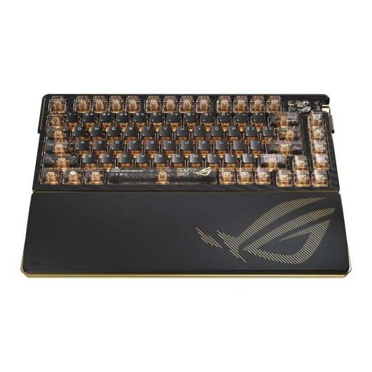 Tastiera Asus ROG Azoth Extreme Edition 20 RGB personalizzabile nera e oro