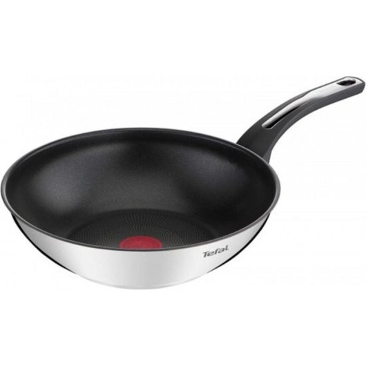 Sartén Wok Tefal Emotion 28cm Acier Inoxydable Titane 3,6 L
