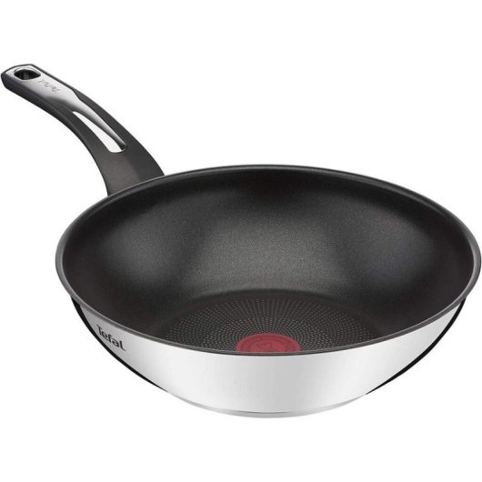 Sartén Wok Tefal Emotion 28cm Acier Inoxydable Titane 3,6 L