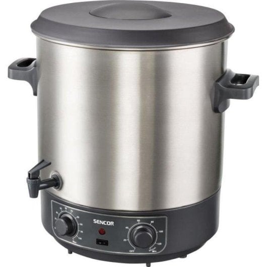 Elektrischer Brühkessel Sencor SPP 2200SS 27L 1800W aus Edelstahl