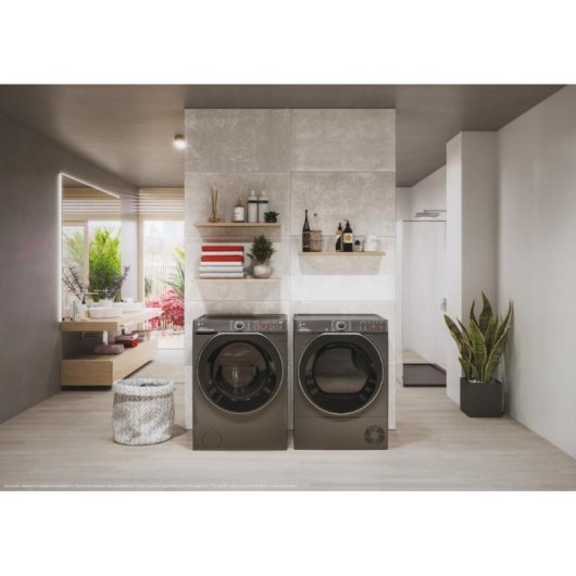 Lavasecadora Hoover 10kg A D H5DPB6106MBCR8-S avec Wi-Fi et moteur inverter