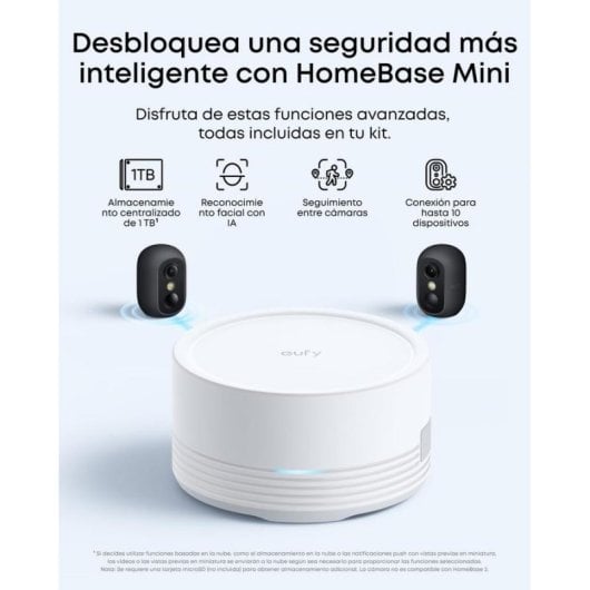 Cámara IP Eufy eufyCam C35 HD 1080p Visión Nocturna Interior y Exterior IA