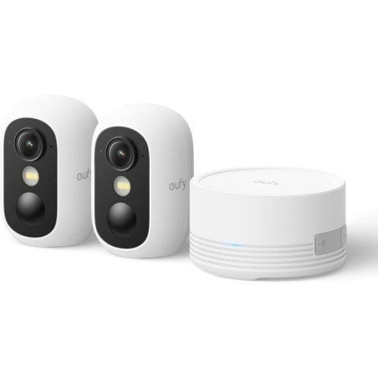 Cámara IP Eufy eufyCam C35 HD 1080p Visión Nocturna Interior y Exterior IA